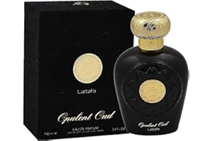Lattafa Halal Attar - Eau de Parfum spray, Opulent Oud Musk Blue Black White, profumo spray, 100 ml