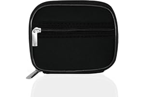 Serfeymi Pilulier Semainier Pilulier Medicaments 7 Jours Semainier Medicament Boîtes à Pilules de Voyage Avec étui à Fermeture éclair pour la Médecine, la Vitamine, le Supplément - Noire 01