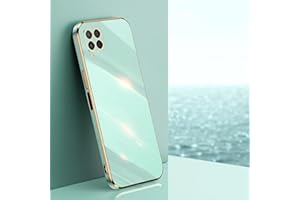 JIEZUIMEI Funda para Huawei P40 Lite/Nova 7i Carcasa, Galvanoplastia Ultra Fina TPU Suave Flexible Case Anti-Choques y Anti- Arañazos Case para Huawei P40 Lite/Nova 7i Verde