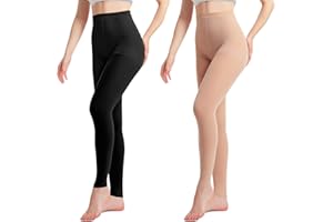 YISEMEYA 2 Paar Medizinische kompressionsstrümpfe damen & Herren20–30 mmHg, progressive Stützstrumpfhose, Undurchsichtig Zehenfreie Kompressionshose klasse 2, geeignet für Krampfaderödeme, TVT