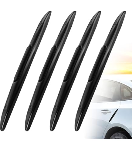 6 Paraurti Per Porte Auto Trasparenti - In PVC Adesivo | Protezione Da Graffi E Urti - Foto 7