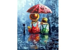 BNNRJIA 5D DIY Diamond Painting Bilder Kit, Diamant Malerei Kit, Diamanten Strass Kreuzstich Stickerei Kristall Leinwand Painting nach Zahlen für Kinder Erwachsene Wohnwand Dekorations