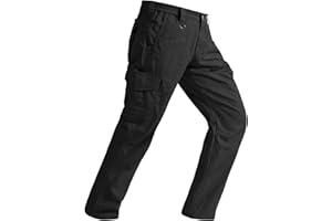 SPOSULEI Cargohose Herren Leichte Outdoor Wanderhose Arbeitshosen Männer Ripstop Taktische Hose Sommer mit Multi Taschen