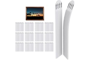 CAREDOCTOR Picture Hanging Strips, Large Adhesive Hook & Loop Wall Stickers for Picture Hanging,Heavy Duty Wall Hanging Strip No Tool Without Nail,Removable Damage Free Frame Hanging Strip for Home Decor (24)