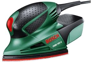 Bosch Home and Garden Levigatrice Multifunzione PSM 100 A, 100 W, in Valigetta