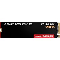 WD_BLACK SN850X NVMe SSD 4 TB interne SSD Schwarz, Standard