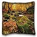 Produktbild Generic Personalized ( Landscapes forest creek rays SOLAR ) Pillowcase Cover 16"X16" One Side suitable for Twin-bed PC-White-5253