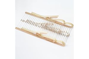 Innfeeltech 100 Pcs 1/4W 5% Tolerance 470 Ohm Carbon Film Resistor Resistance for DIY Project and Experiments