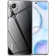 TUTUO Crystal Clear Cover Compatibile con Honor 50 5G, Trasparente Non Ingiallente Custodia, Antiurto Sottile Morbida in Gel 