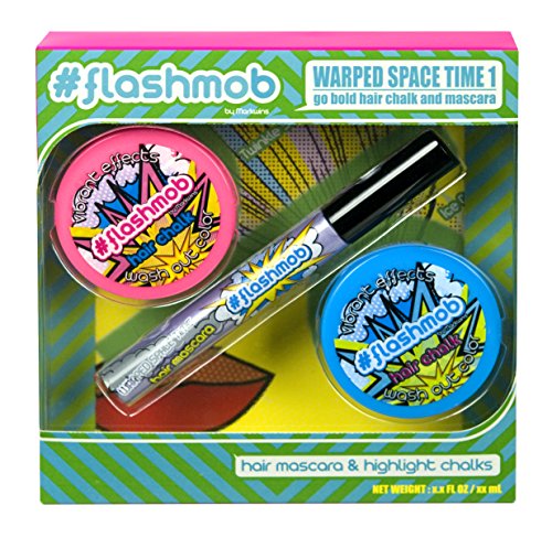 #flashmob Warped Space Time One Hair Mascara and Chalks