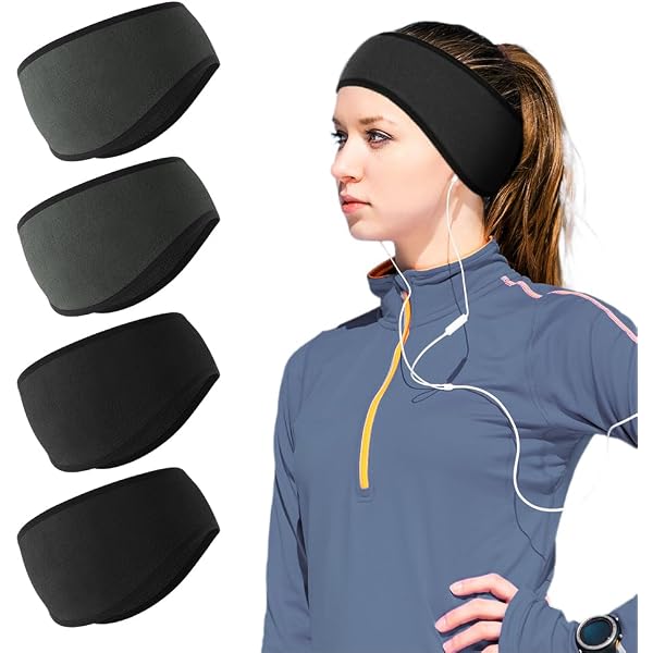 Lot De 2 Cache-oreilles D'hiver – Polaire Douce, Réglables, Unisexes Pour Le Ski, Le Vélo Ou La Ville - 3