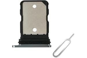 Cemobile SIM-Kartenfach, Ersatz für Google Pixel 8 Pro, 17,3 cm (6,8 Zoll), mit wasserdichtem Gummidichtungsring und offenem Auswurfstift (Obsidian/Schwarz)