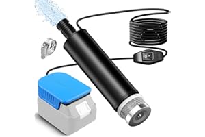 TEPULAS Mini-Altölpumpe/Wasserpumpe für Makita 18V Li-Ionen-Akku, 635 GPH Kabellose 100W Wassertransferpumpe für Pool, Garten, Aquarium, Öl (ohne Akku)