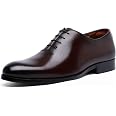 DADAWEN Chaussures Homme Ville Lacets Derby Cuir - Oxford Business Mariage - Cuir Respirant Confortable