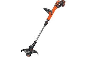 BLACK+DECKER POWERCONNECT, tagliaerba a corda da 30 cm a batteria, STC1840EPC-QW