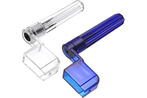 QUARKZMAN 2 sztuki niebieskich + przezroczystych plastikowych nawijaczy strun gitarowych prędkość Peg Puller Bridge struny gitarowe tuner urządzenie do nawijania struny narzędzie przezroczyste