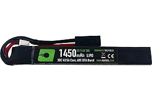 WE Batterie LiPo 1450 mah / 7.4 V / 30C Nuprol