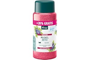 Kneipp Cristaux de bain actifs - Taille spéciale - Avec huile essentielle de genévrier, d'eucalyptus et de romarin - Chauffant et apaisant pour les muscles - Édition limitée - 720 g