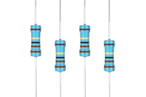 SCOOYUCK 100 Pièces 1W 33 Ω ohm résistance de film métallique 1% tolérance pour les projets de bricolage et les expériences