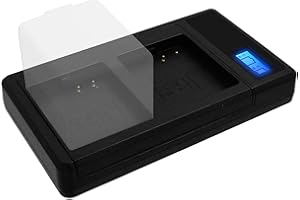 MTB MORE ENERGY Double chargeur secteur USB avec écran compatible avec Arlo VMA4400, VMA4410 pour Arlo Pro, Pro 2, Arlo Go – avec bloc d'alimentation USB 2 A (2 batteries en même temps)