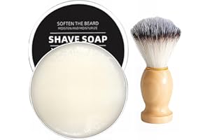 DMQ Shaving Soap for Men, Shaving Kit, Include Shaving Soap, Shaving Brush,Gifts For Men