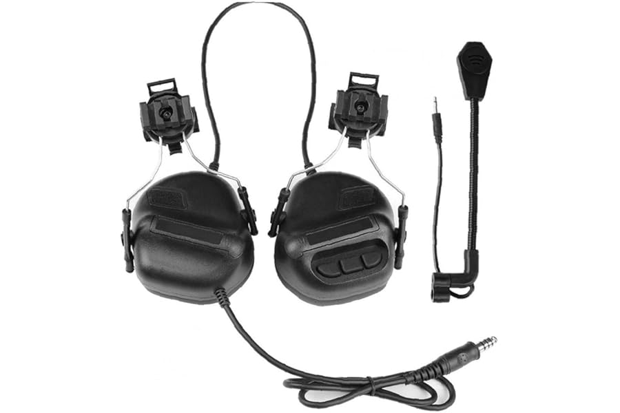 Liadance Generation Army Military Helmet Headset for Shooting, Air Paintball, CS War Game