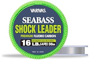 VARIVAS Fluorocarbon Sea Bass Shock Leader 30m (16LB, 20LB, 22LB) (16lb)