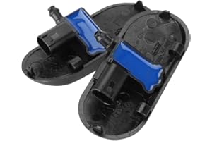 ‎EVGATSAUTO Scheibenwaschdüse 2er Set [4F0955988A] für A2 A3 A4 A6 A8 RS4, Windshield Washer Jet