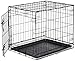 Produktbild AmazonBasics Hundekäfig mit 1 Tür, Metall, zusammenklappbar, Gr. S