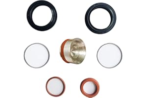 LvTu MTB Bicycle Air Fork Dust Seal Kit, Mountain Bike Suspension Front Fork Dedicated Sealing Components