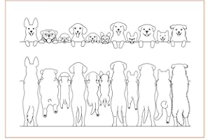 ARRIETTY Pet Furry Friend Labrador Dog Different Type of Dogs Clear Stamps for Card Making Decoration and DIY Scrapbooking
