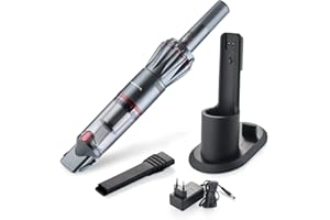 ‎GENIUS Genius Invictus One Version 1.0 Set 9-teilig anthrazit - Handstaubsauger mit maximaler Power im Handformat - Beutelloser und kabelloser Akku Handsauger 90 W BLDC Motor + Zubehör