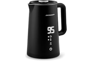 ‎BERDSEN Czajnik elektryczny Berdsen BD-709 1,7l 2200W regulacja temperatury panel dotykowy czarny