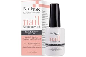 Nail Tek Nail Nutrionist 5 in 1 Nail Treatment - Tratamiento de Uñas Enriquecido con Biotina y Bambú 14 mL| Para Uñas Suaves que se Descaman | Suaviza Imperfecciones | Fortalecedor de Uñas