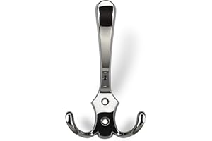 SOTECH SO-TECH® Moderner Mantelhaken Huthaken Garderobenhaken Chrom poliert