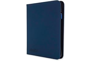 Vault X Exo-Tec® Classeur à 12 compartiments pour cartes à collectionner avec fermeture à glissière - 480 pochettes latérales