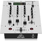 خلاط دي جي احترافي Behringer DX626 مزود بثلاث قنوات وعداد BPM وتحكم VCA