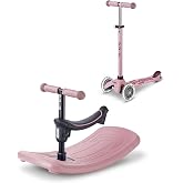 Micro Mini Rock &amp; Go LED 6in1 Arada &Ccedil;ocuk Scooter &amp; Sallanır Oyuncak (1&ndash;6 Yaş) | D&ouml;n&uuml;şt&uuml;r&uuml;lebilir Ride-On &amp; Scooter | LED Tek