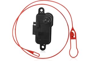 Fit4drive 4L0862153A Corrosion-Resistant Car Fuel Flap Door Release Lock Kit 1.2Pin for Audi 2010-2018 Q7/Q3/A7/A6/S7/S6/RS7/RS5 Replace# 4L0862153B 4L0862153D