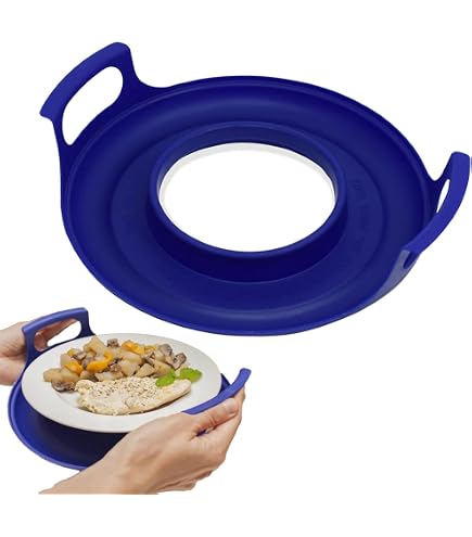 Handy Gourmet Mikrowellen-Kühlkorb – Schale Mit Griffen Für Heiße Teller & Schüsseln, Spülmaschinenfest