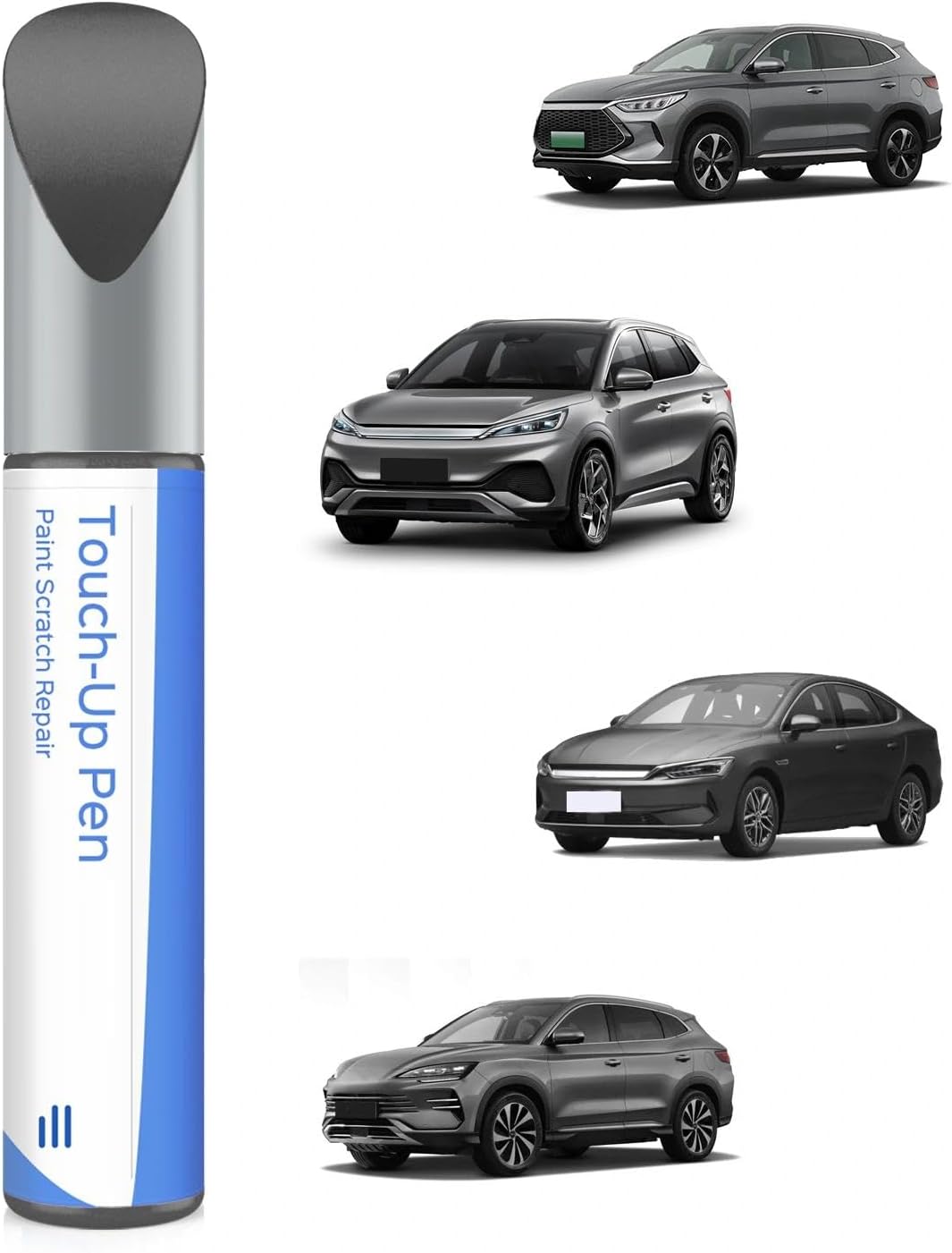 PARTS4EV (HA4) Urban Grey auto lápiz de pintura para BYD – Exacta coincidencia para virutas y arañazos