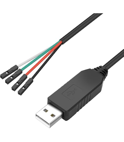 Cavo Di Collegamento USB UART Per Debug, 5 Pezzi, Per Moduli Di Comunicazione E Display UART, Compatto E Facile Da Usare