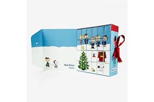‎BLUEBRIXX BlueBrixx Pro 108654 Peanuts Adventskalender (diamond blocks), Bauset für Erwachsene und Kinder, Klemmbaustein-Set aus 9128 Teilen