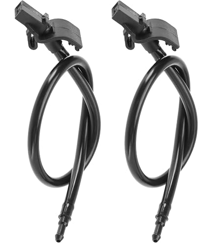 Lot De 2 Buses De Lave-glace Avant Pour Ford Ranger 2014-2023 - Avec Tubes De Raccordement - Plastique Noir - 8