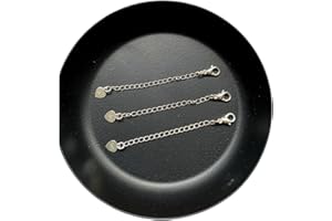 NATASCHA WOGE NataschaWoge Chaîne d'extension en argent 925 avec rallonge de 6 cm