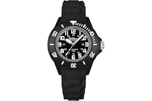 HANPOSH Kids Orologio di Apprendimento Bambini Ragazzi Ragazze Tempo di Apprendimento Impermeabile