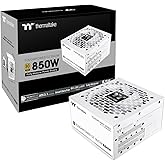 Thermaltake Toughpower GT Snow 850W | ATX 3.1 | 80 Plus Gold | tam mod&uuml;ler | PCIe 5.1 12V-2x6 (12+4) | Smart Zero Fan &ccedil;ok ses