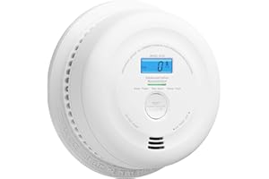 X-Sense Detector de Humo y Monóxido de Carbono con Batería de 10 Años, Cumple con Las Normas EN 14604 y EN 50291, Verificación Automática, SC08