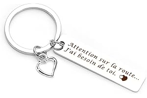 LXSAZP Cadeau Saint Valentin Pour Homme Femme Porte Clef Amoureux Idee Cadeau Couple Original Cadeau St Valentin Homme Cadeau Saint Valentin Femme Porte Clef Couple Cadeaux Saint Valentin Porte Clef Voiture