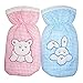 Littly Printed Bottle Covers Combo - Blue, Pink- Pack of 2 RS.199.00
